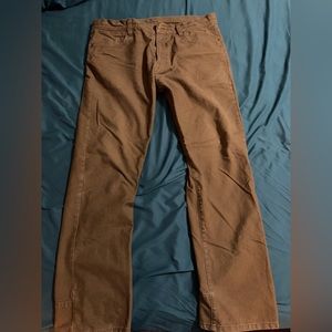 Filson Dry Tin Cloth 5 Pocket Pants in Marsh Olive - 36x34
